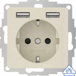 2USB 2U-449290  Unterputz-Steckdose  VDE, mit USB,
