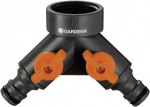 GARDENA 940-20   2-Wege-Verteiler Steckkupplung, 3