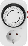 Basetech 1528590 Steckdosen-Zeitschaltuhr analog