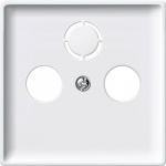 Merten   Abdeckung Antik Polarweiss 294119