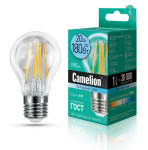 Лампа светодиодная LED20-A60-FL/845/E27 12Вт 220В Camelion 13719