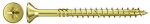 Fischer  653231 Senkkopfschrauben 4.5 mm 50 mm Kre