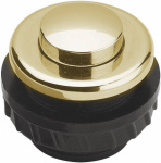 Grothe 62025 Klingeltaster  1fach Gold 24 V/1,5 A