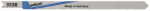 2 Stichsaegeblaetter Wolfcraft 3538000 Stahlbleche,