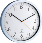 TFA 60.3517.55 Funk Wanduhr 30.5 cm x 4.5 cm Alumi