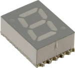 Broadcom 7-Segment-Anzeige Rot  7.11 mm 2 V Ziffer