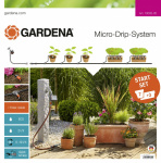GARDENA Micro-Drip System Start-Set Pflanztoepfe M