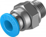 FESTO Gerade-Verbinder 186096 QS-G1/8-6    Rohr-d: