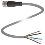 V1-G-2M-PUR-ABG Pepperl Fuchs Cable socket, shielded