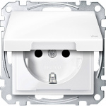 Merten   Steckdose System M Polarweiss MEG2414-0319