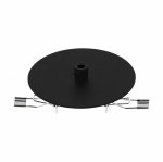LI62913 Schrack Technik Baldachin 1-fach, Einbau schwarz