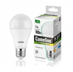Лампа светодиодная LED13-A60/830/E27 13Вт грушевидная 3000К тепл. бел. E27 1045лм 220-240В Camelion 12045