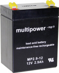 multipower MP2,9-12 A97275 Bleiakku 12 V 2.9 Ah Bl