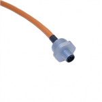 FFDC-4MR-2-0.3M-SS Mencom PVC Cable - 18 AWG - 300 V - 4A / 4 Poles Male Straight Front Mount Receptacle 0.3 m