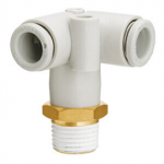 KQ2D10-02AS SMC KQ2D, One-touch Fitting White Color - Male Delta Union