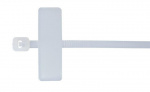 Стяжка каб. Ty-Fast, с маркировочным ярлыком, полиамид 6.6, белый, 2.5х102мм, L-4-18ID-9-C