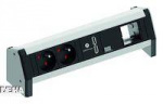 Bachmann 902.0185 Steckdosenleiste ohne Schalter