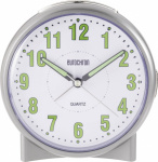 Eurochron S139C2 Quarz Wecker Silber