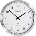 Eurochron EFWU 2600 Funk Wanduhr 38 cm  Aluminium