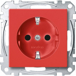 Merten   Steckdose System M Rot MEG2300-0306