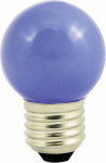 LightMe LED  E27 Tropfenform 1 W Blau (d x L) 45 m