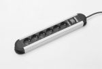 Bachmann 330071 Steckdosenleiste mit Schalter 6fac
