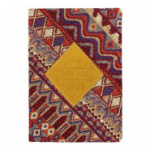 Ежедневник недатированный текстильный материал,А5,160л., Folk,AZ697/bordo