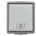 Siemens   Taster Delta Grau 5TD4705