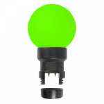 Лампа светодиодная 6LED шар для белт-лайта зел. d45 зел. колба Neon-Night 405-144