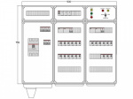 Щит управления электрообогревом HR 21х4400 3хD330 (с терморег. и датч. темп.) ПСО DEVIbox DBR173