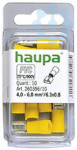 Гильза штепсельная плоская изол. 2.5-6/6.3х0.8 (уп.10шт) HAUPA 260396/10