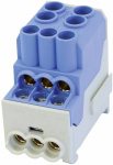 Unterverteilerblock   Blau 1polig      HoraeTec 08