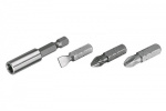 Wolfcraft  2446000 Bit-Set 7teilig Schlitz, Kreuzs