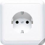 Jung 1fach Komplett Steckdose  Weiss 5520KIWW