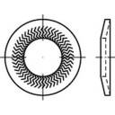 159408 Sperrkantscheiben Innen-Durchmesser: 8 mm