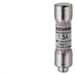 3NW1015-0HG Siemens FUSE LINK CLASS CC ACC. TO UL STANDARD 248-4 / SLOW-BLOW RATED CURRENT 1.5 A / RATED VOLTAGE UP TO 600 V AC SIZE 10.3 MM X 38.1 MM