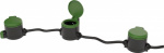 GAO EMP703 Gartensteckdose 1 Stueck  Gruen