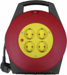 620126 Kabeltrommel 10 m Schwarz Schutzkontakt-Ste
