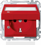 Merten   Steckdose System M Karmin-Rot MEG2313-030