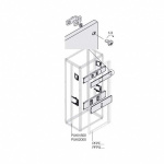 Комплект горизонт. T6 3/4P выкат. поворот. рук. W600мм ABB 1STQ007896A0000