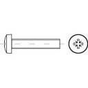 TOOLCRAFT  146055 Linsenschrauben M6 20 mm Kreuzsc