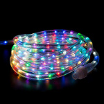 Шнур светодиодный Дюралайт фиксинг круглый 13мм RGB 36LED/м (уп.6м) Neon-Night 245-109