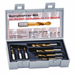Exact 50896 HSS Metall-Spiralbohrer-Set 8teilig