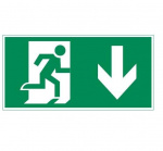 Знак "Выход вниз" для FlIP VARTON V4-EM-00.0035.ADV-0005