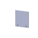 SCE-STWBTD Saginaw Door / Blank Slope Top Workstation / Powder coated RAL 7035 gray.