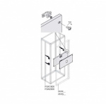 Комплект верт. 3 XT4 3/4P PLUG W=800мм ABB 1STQ009145A0000