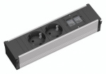 Bachmann 333.1008 Steckdosenleiste ohne Schalter