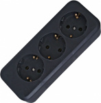 Kopp 120305001 Steckdosenleiste ohne Schalter 3fac