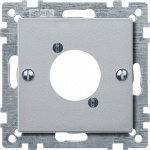 Merten   Abdeckung System M Aluminium 468960