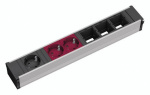 Bachmann 912.024 Steckdosenleiste ohne Schalter  A